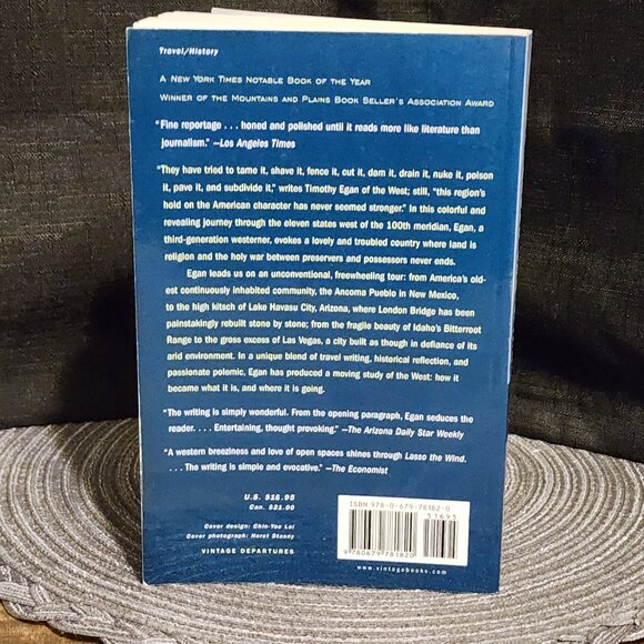 Lasso the Wind softcover Book by Timothy Egan - Picture 3 of 4